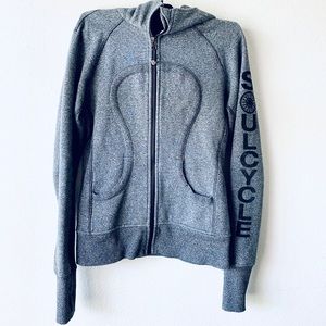 lululemon scuba hoodie SoulCycle size 4